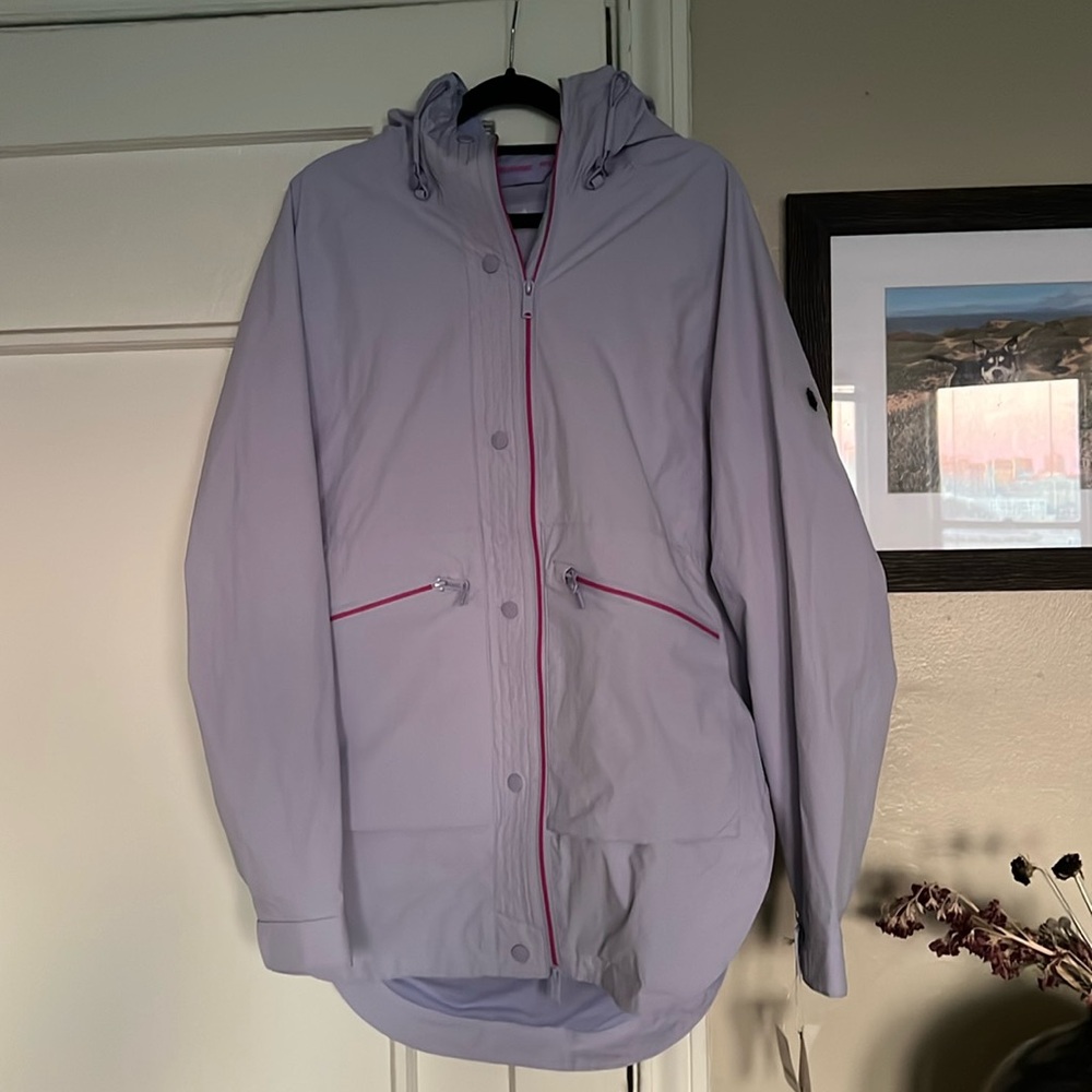 Free People Singin’ in the rain packable jacket